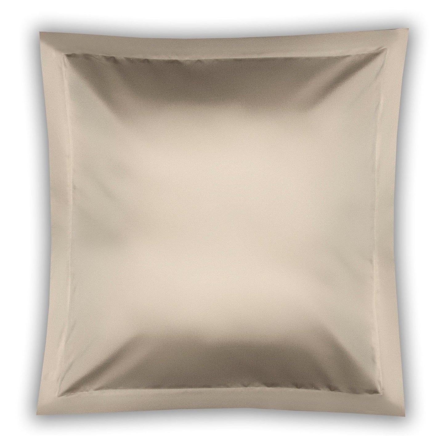 Oyster - Front - Belledorm Pima Cotton 450 Thread Count Oxford Continental Pillowcase