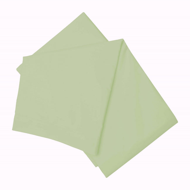 Green Apple - Front - Belledorm Brushed Cotton Flat Sheet