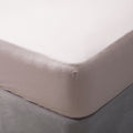 Powder Pink - Front - Belledorm Brushed Cotton Fitted Sheet