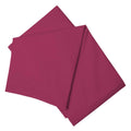 Red - Front - Belledorm Brushed Cotton Fitted Sheet