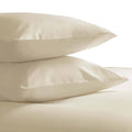 Cream - Front - Belledorm Brushed Cotton Housewife Pillowcase (Pair)