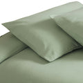 Green Apple - Front - Belledorm Brushed Cotton Housewife Pillowcase (Pair)