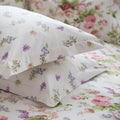 Multicoloured - Back - Belledorm Delphine Oxford Pillowcase (1 Pair)