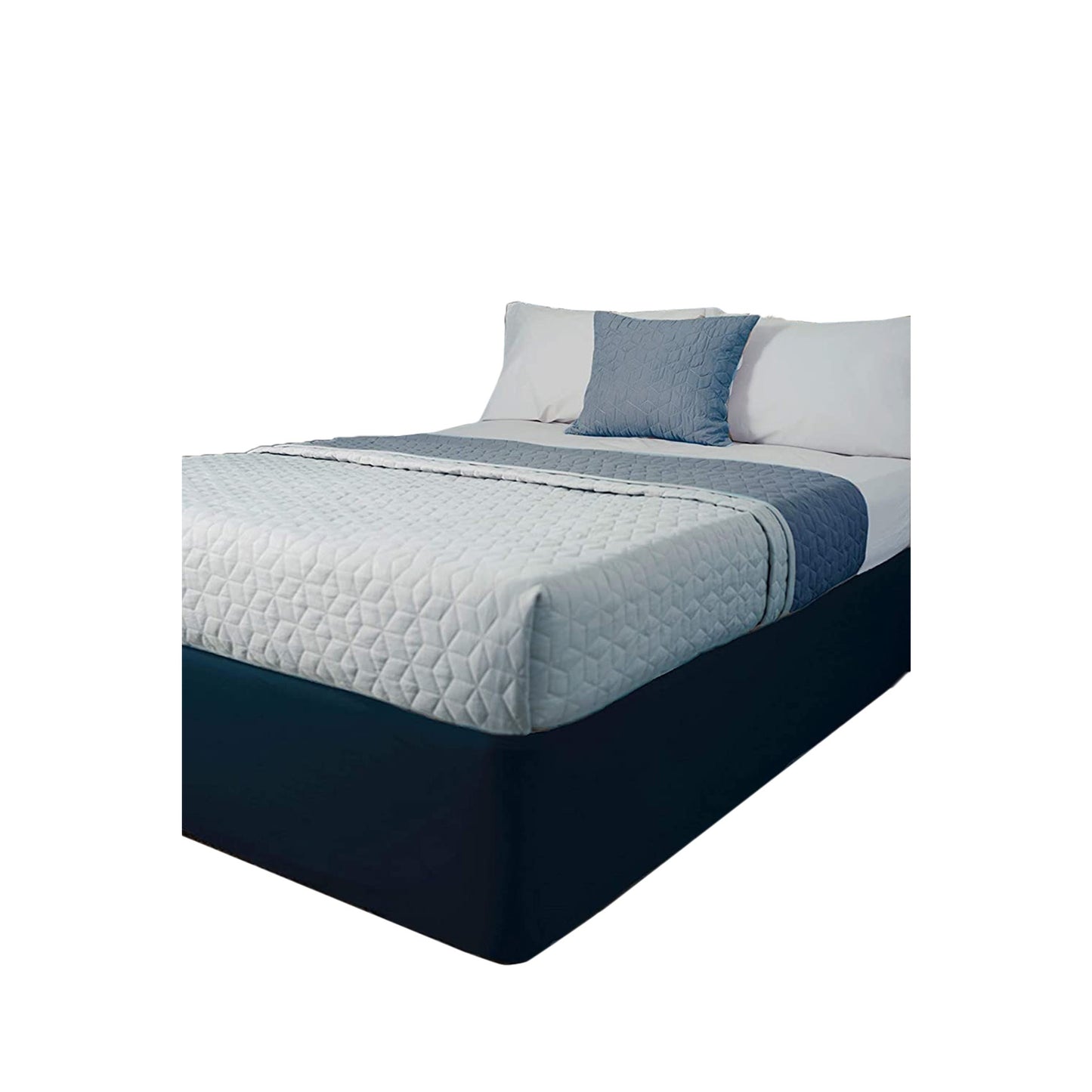Navy - Front - Belledorm Jersey Base Wrap