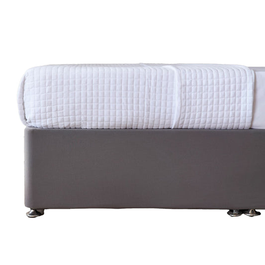 Charcoal - Front - Belledorm Jersey Base Wrap