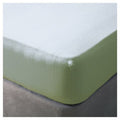 Apple Green - Front - Belledorm Cotton Fitted Sheet