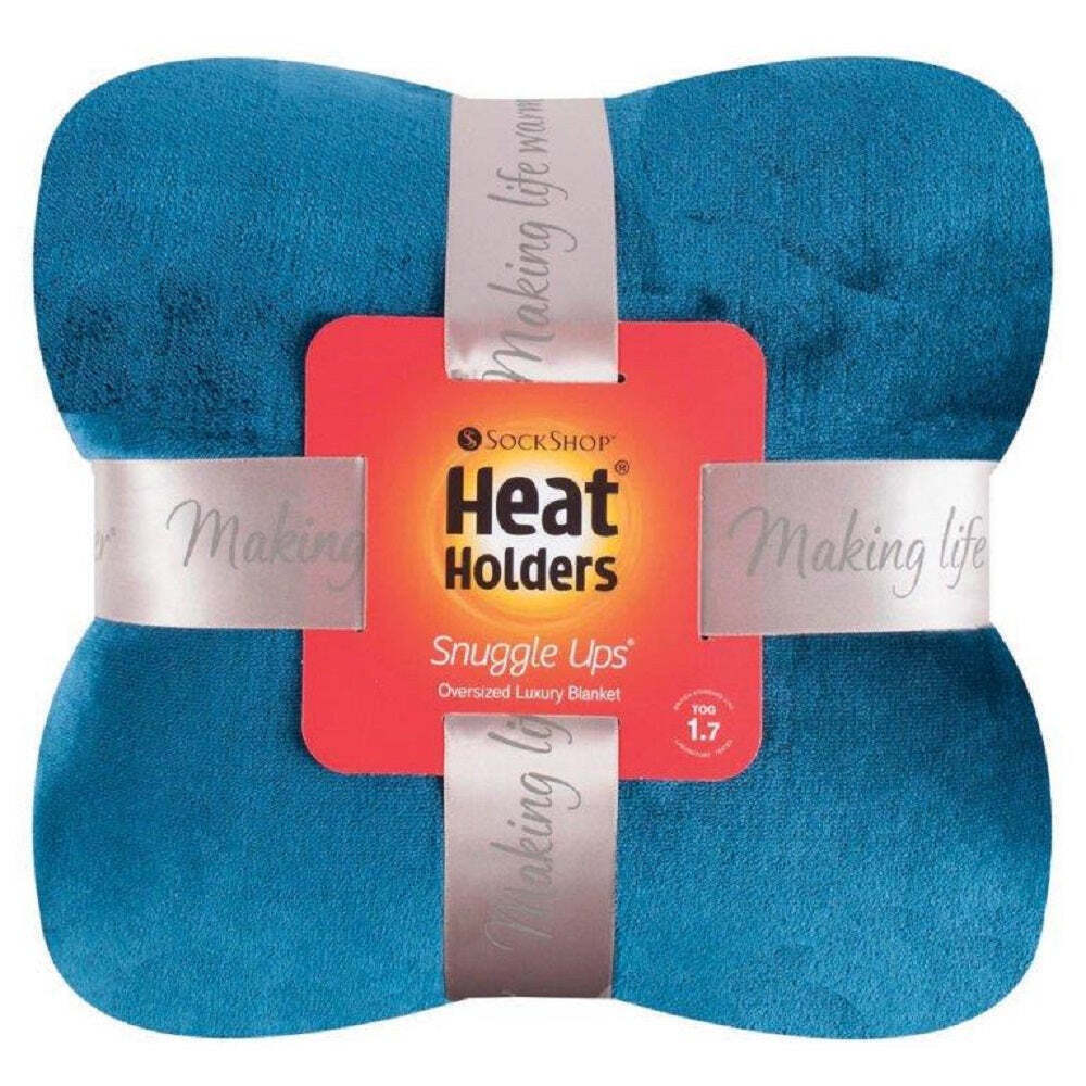 Teal - Front - Heat Holders Blanket