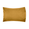 Ochre Yellow - Front - Belledorm Egyptian Cotton Housewife Pillowcase (Pack of 2)