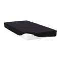 Black - Front - Belledorm Divan Extra Deep Fitted Sheet