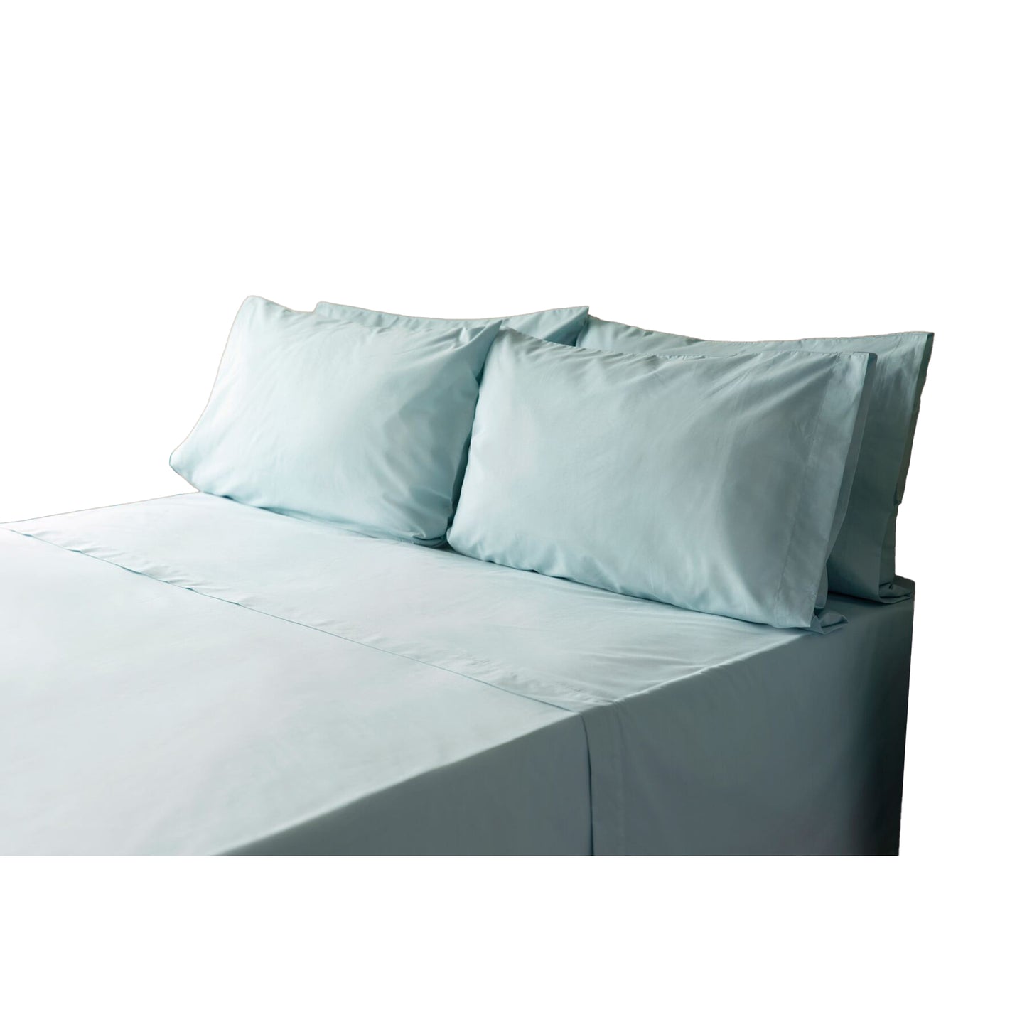 Duck Egg - Front - Belledorm Cotton Extra Deep Fitted Sheet