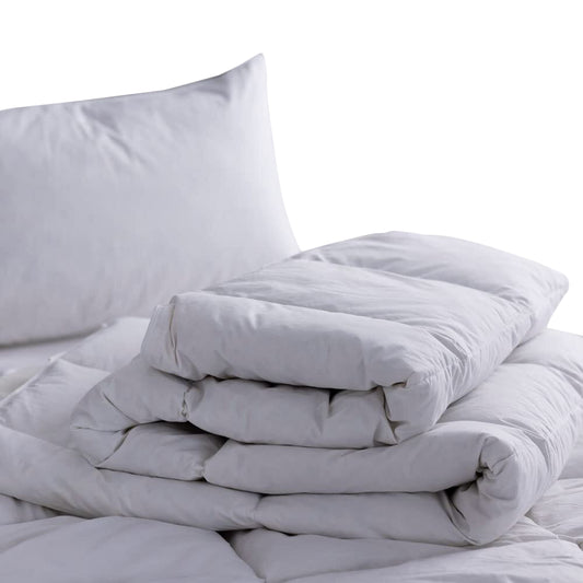 White - Front - Belledorm Hotel Suite Duck Feather Duvet
