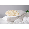 White - Back - Belledorm Wool Pillow