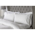 White - Front - Belledorm Bamboo Oxford Pillowcase