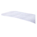 White - Side - Belledorm Crompton Quilted Bed Runner