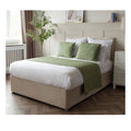 Sage - Front - Belledorm Crompton Quilted Bed Runner