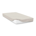 Ivory - Front - Belledorm Percale Fitted Sheet