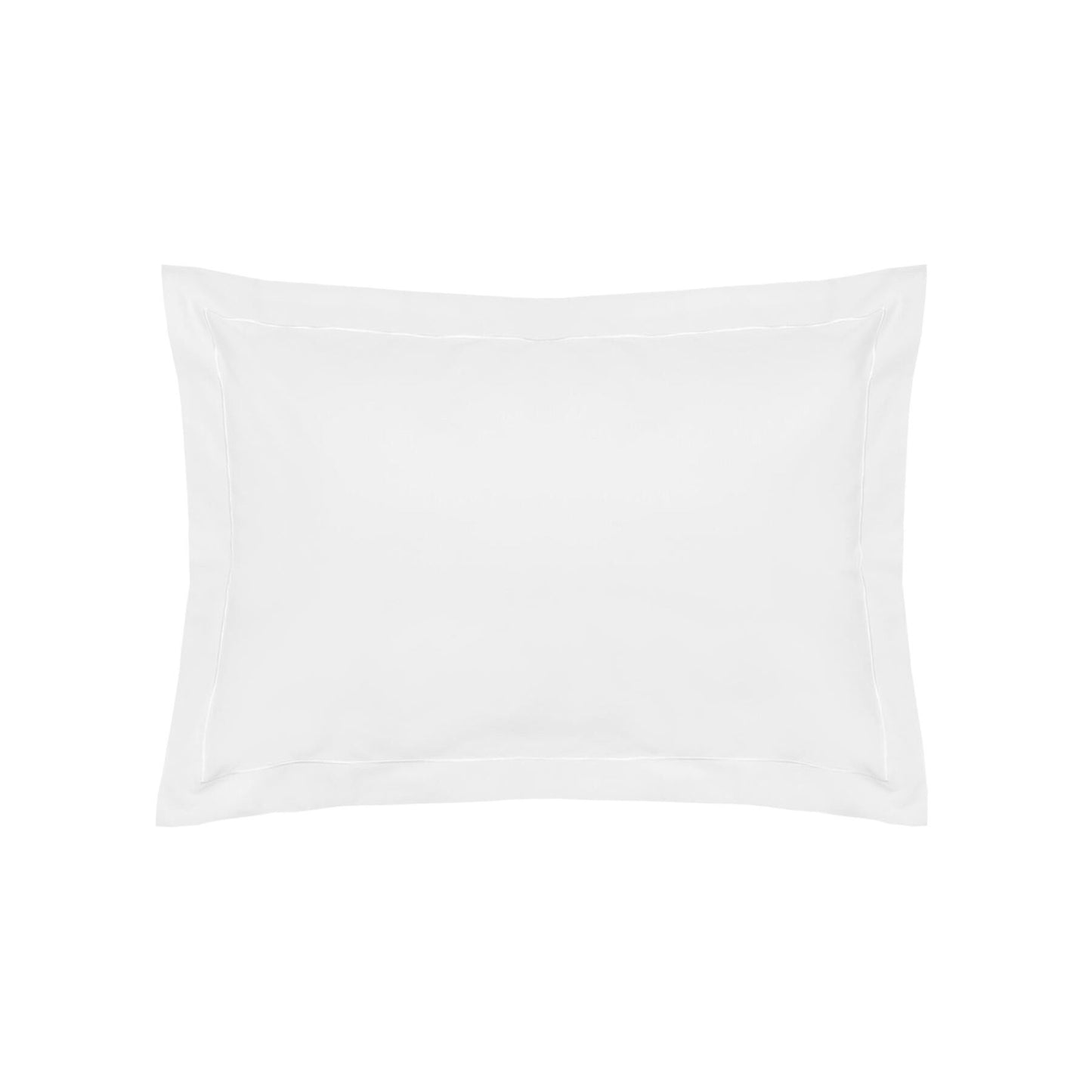 White - Front - Belledorm Euro Conti Pillowcase