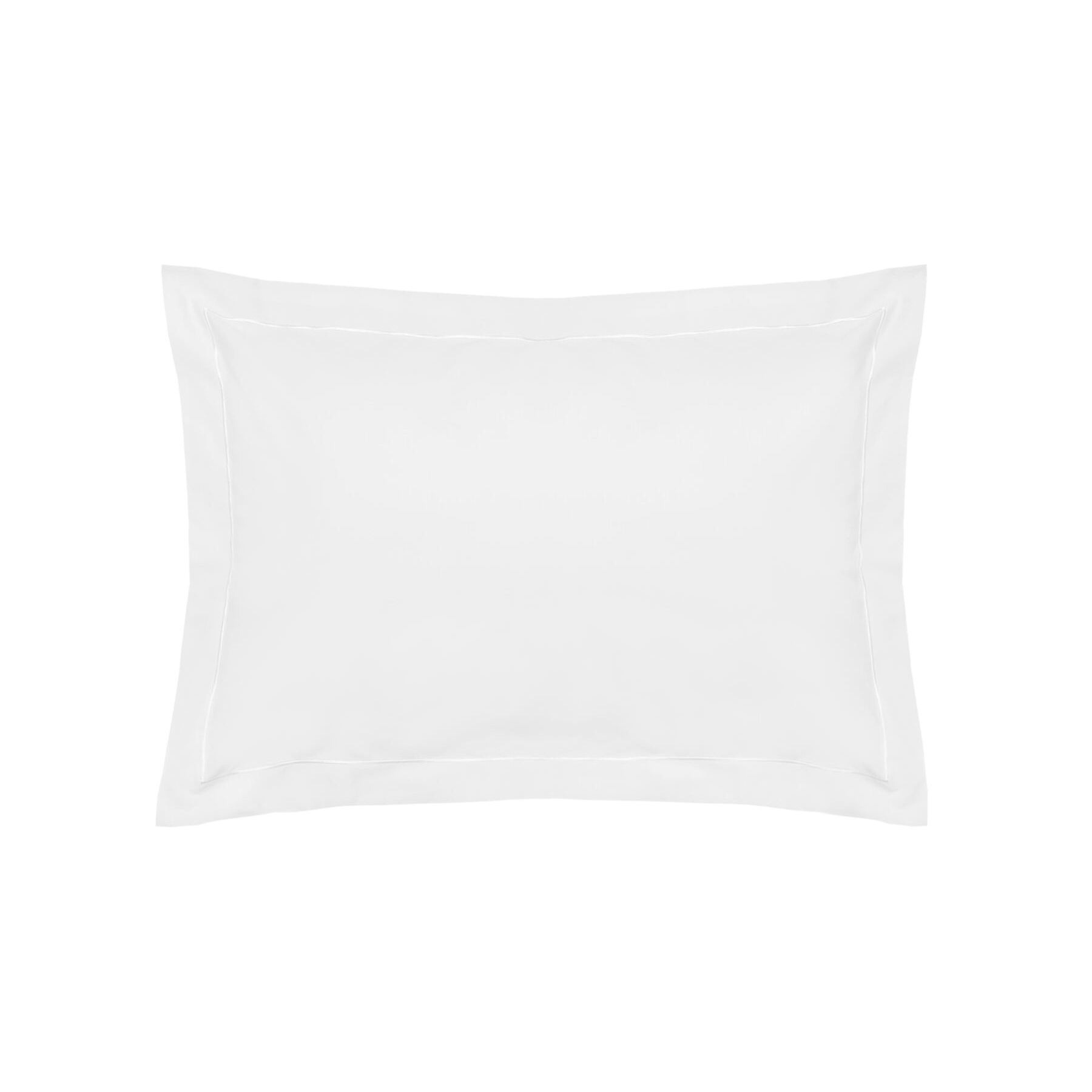White - Front - Belledorm Euro Conti Pillowcase