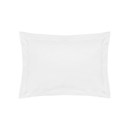 White - Front - Belledorm Euro Conti Pillowcase