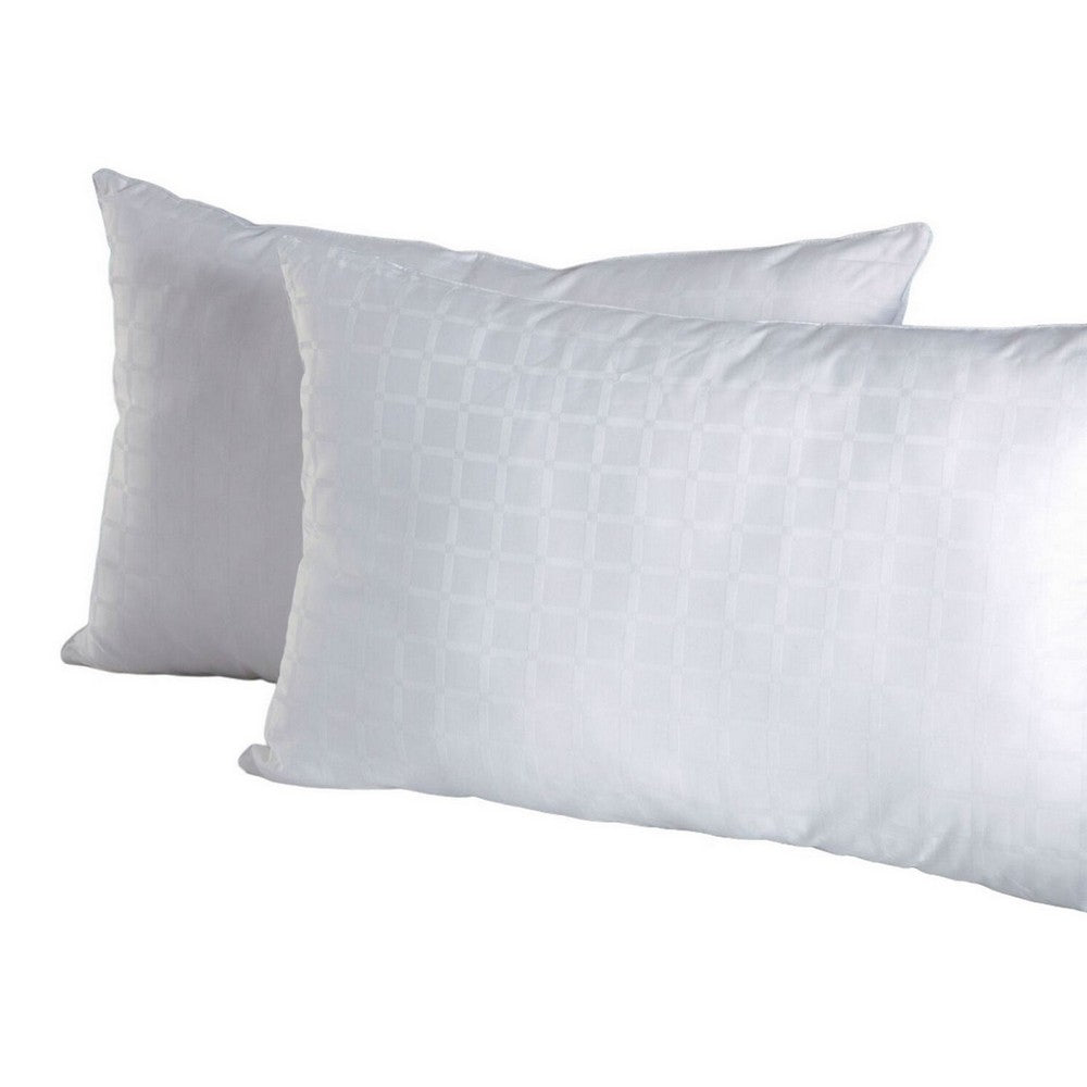 White - Back - Belledorm Hotel Suite Pro Conti Pillow Protector