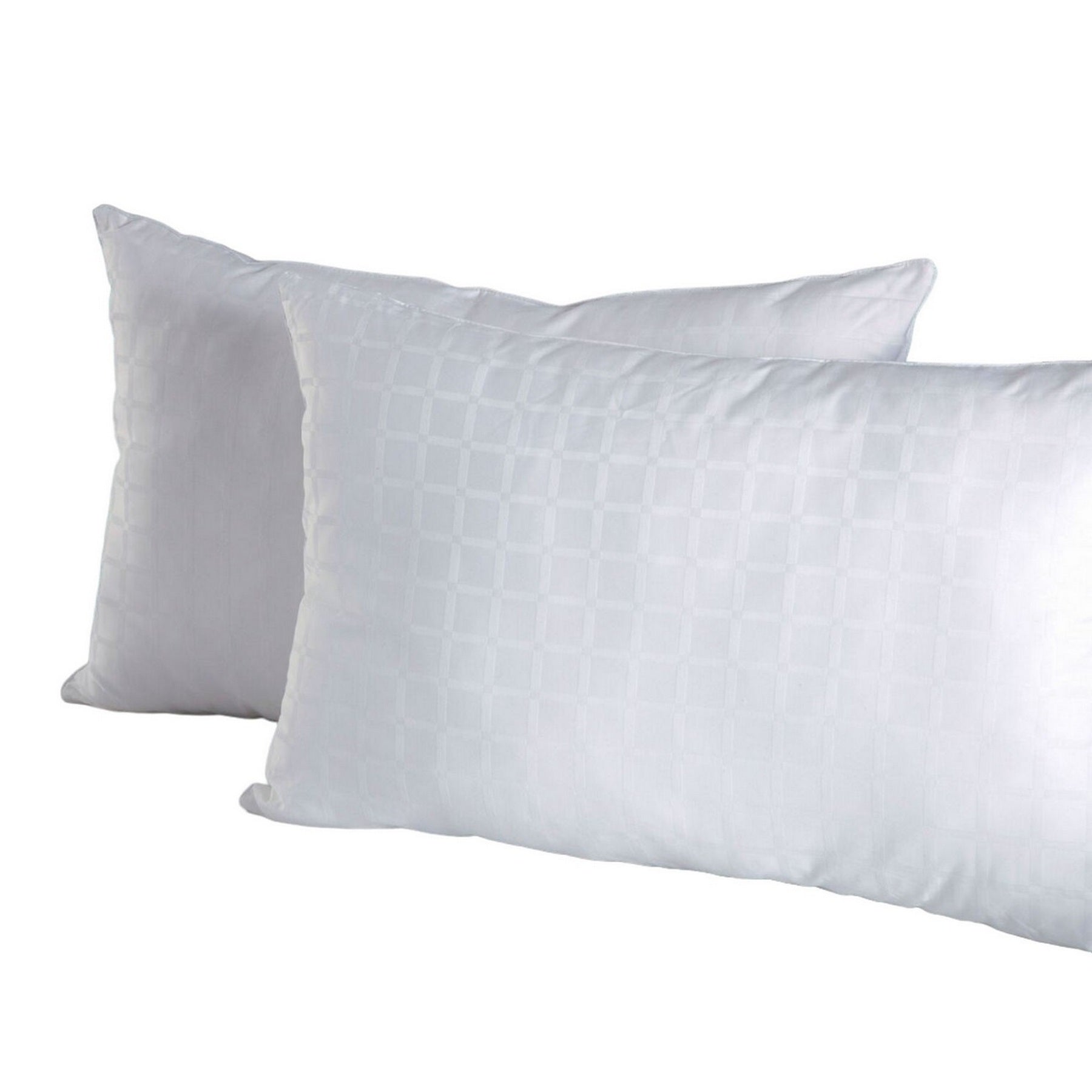 White - Front - Belledorm Hotel Suite Pro Conti Pillow Protector