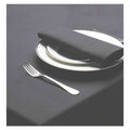 Pewter - Back - Belledorm Amalfi Circular Tablecloth