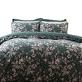 Bottle Green - Back - Belledorm Aiyla Duvet Cover Set