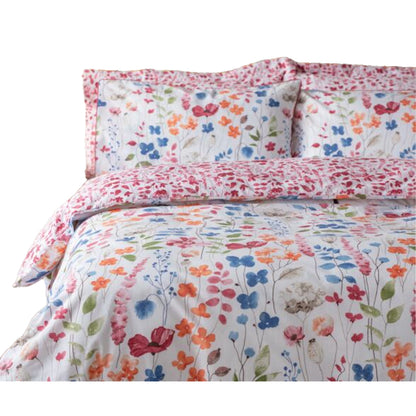 Multicoloured - Back - Belledorm Marnie Duvet Cover Set