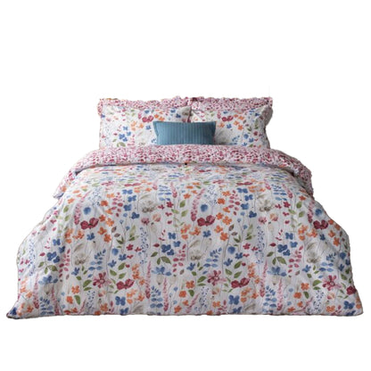 Multicoloured - Front - Belledorm Marnie Duvet Cover Set