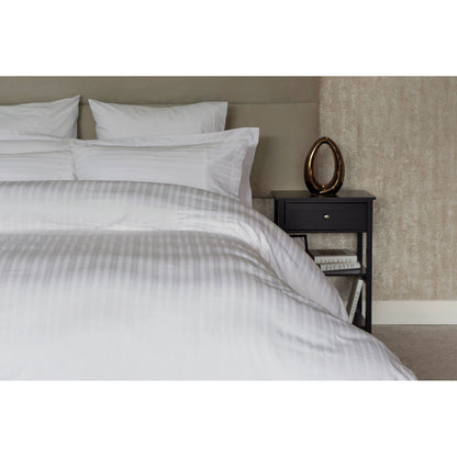 White - Back - Belledorm Hotel Tribeca Duvet Cover Set