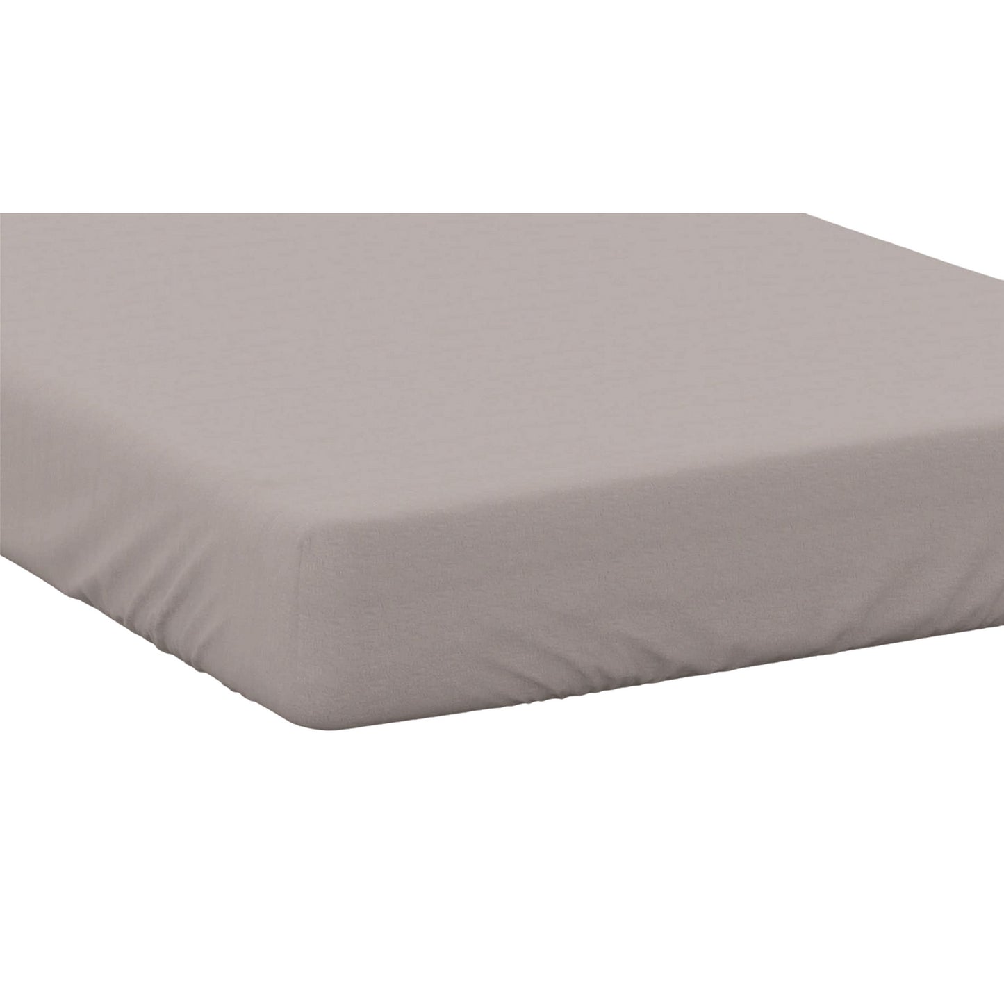Platinum - Back - Belledorm Egyptian Cotton Deep Fitted Sheet