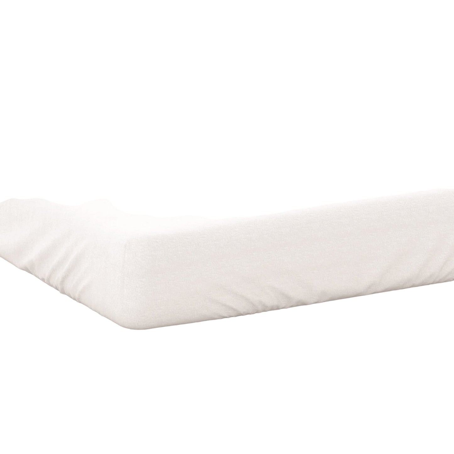 White - Back - Belledorm Egyptian Cotton Deep Fitted Sheet