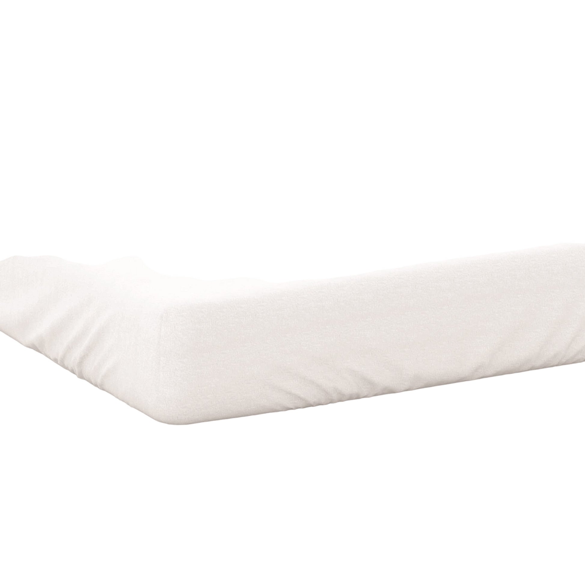 White - Back - Belledorm Egyptian Cotton Deep Fitted Sheet
