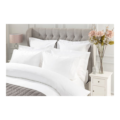White - Front - Belledorm Oxford Continental Pillowcase