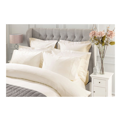 Ivory - Front - Belledorm Oxford Continental Pillowcase