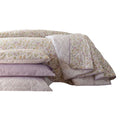 White-Lilac - Side - Belledorm Kira Oxford Pillowcase (Pack of 2)