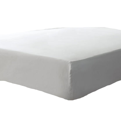 White - Back - Belledorm 600 Egyptian Cotton Extra Deep Fitted Sheet