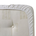 White - Side - Belledorm 600 Egyptian Cotton Extra Deep Fitted Sheet