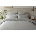 Platinum - Front - Belledorm Egyptian Cotton Flat Duvet Cover