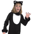 Black-White - Back - Bristol Novelty Childrens-Kids Cat Costume