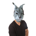 Grey - Back - Bristol Novelty Unisex Adults Rubber Rabbit Mask