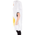 White-Yellow - Side - Bristol Novelty Unisex Adults Fried Egg Costume