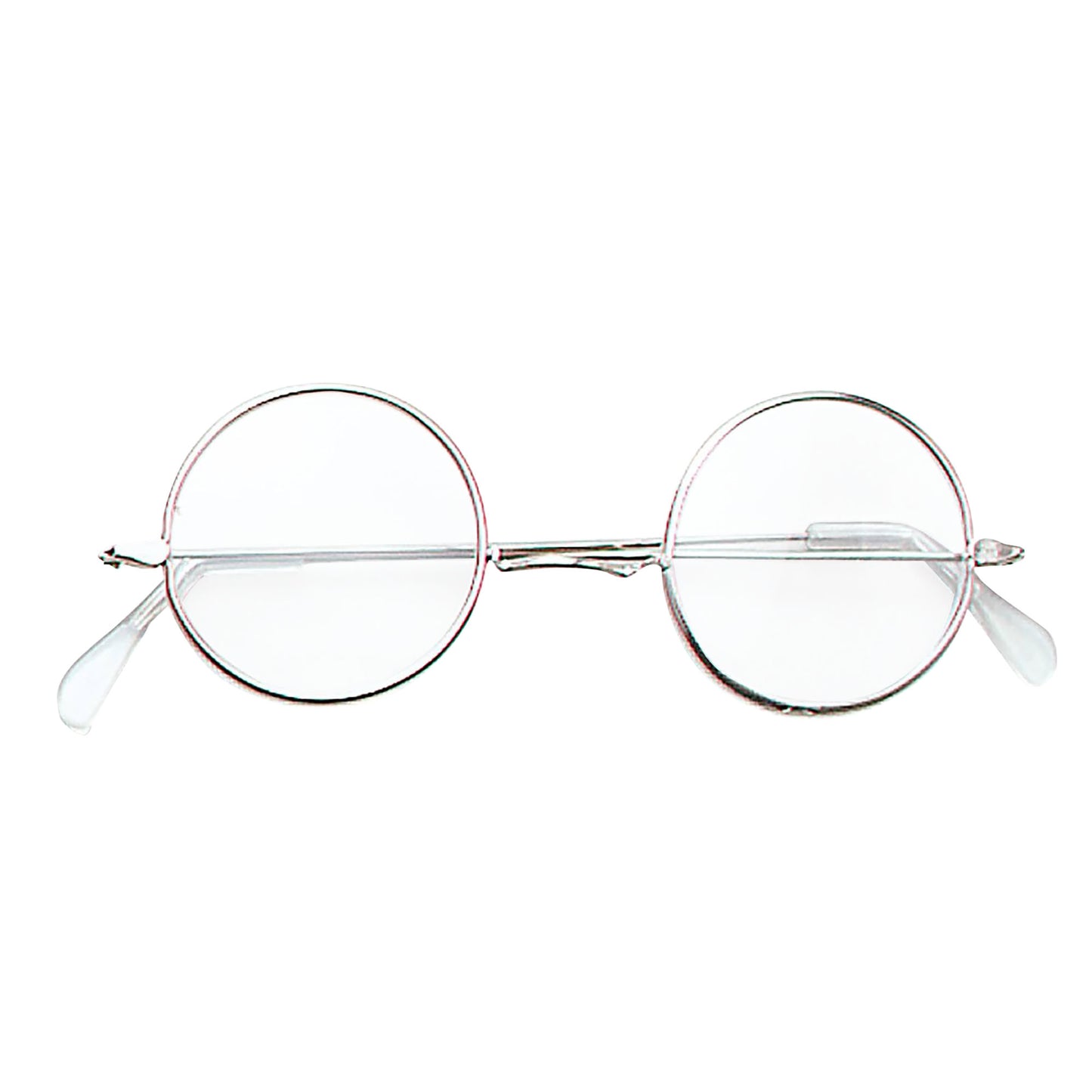 Clear - Front - Bristol Novelty Unisex Adults 60s Style Glasses