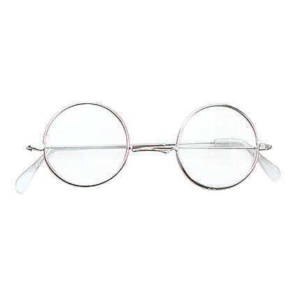 Clear - Front - Bristol Novelty Unisex Adults 60s Style Glasses