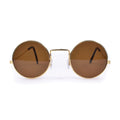 Brown - Front - Bristol Novelty Unisex Adults 60s Style Glasses