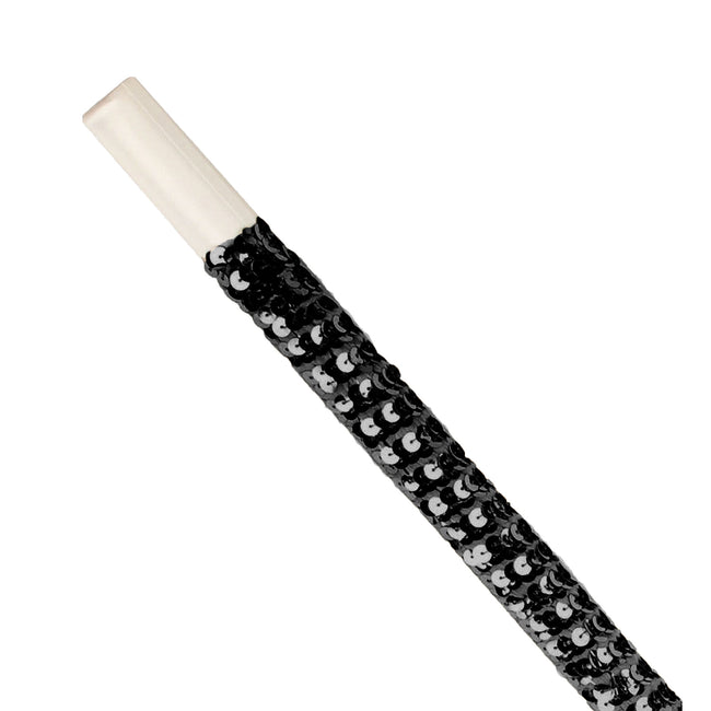 Black - Side - Bristol Novelty Unisex Adults Sequin Dance Stick