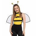 Yellow-Black - Back - Bristol Novelty Adults Unisex Bumble Bee Set