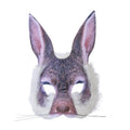 Grey - Front - Bristol Novelty Adults Unisex Bunny Face Mask