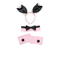 Pink - Front - Bristol Novelty Womens-Ladies Bunny Girl Set