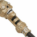 Black-Bronze - Back - Bristol Novelty Unisex Adults Steampunk Skull Cane